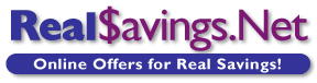 Welcome to RealSavings.Net - Online Offers for Real Savings!